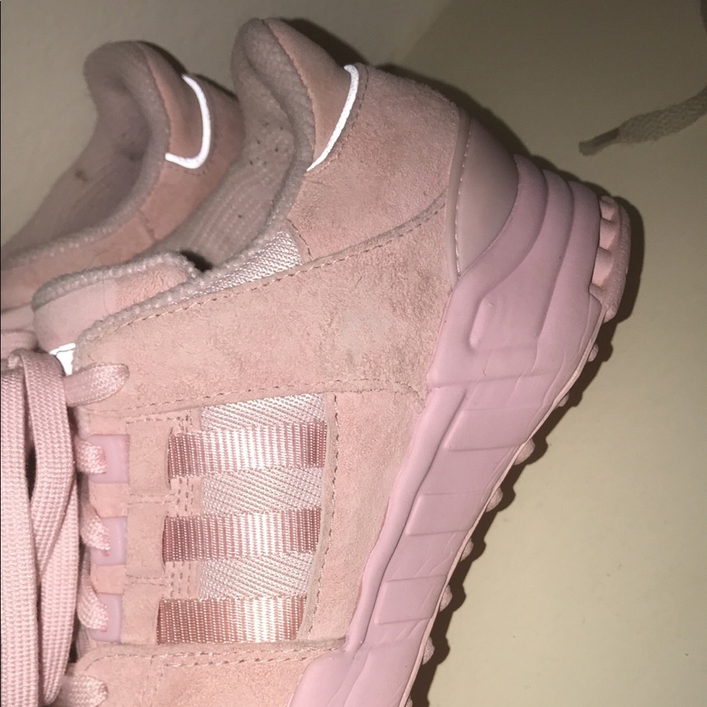 pink adidas eqt deadstock sneakers